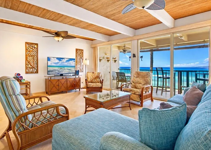 Lokelani Oceanfront 2 Bedroom Great Family Villa Steps To Lagoon Complimentary Car With 6 Nights Lok-B203 By Kbm